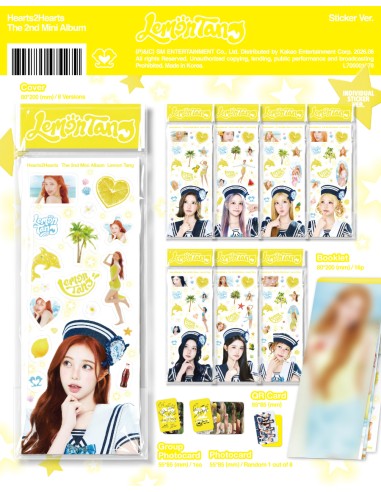 Hearts2Hearts Lemon Tang Sticker Ver. | 1 de 8 Random