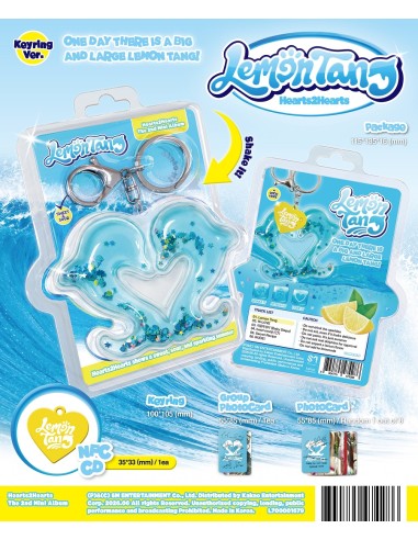 Hearts2Hearts Lemon Tang Keyring Ver. | Smart Album
