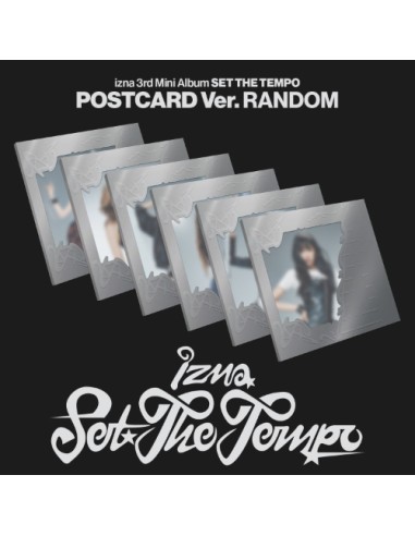 izna SET THE TEMPO Postcard Ver. 1 de 6 Random