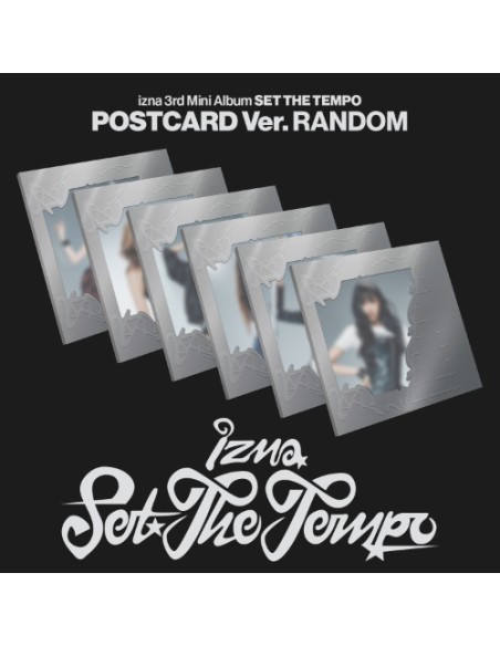 izna SET THE TEMPO Postcard Ver. 1 de 6 Random