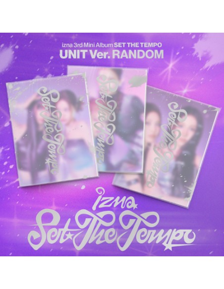 izna SET THE TEMPO Unit Ver. 1 de 3 Random | K-Pop