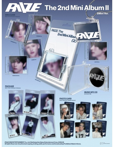 RIIZE II SMini Ver. Random Cover | Smart Album