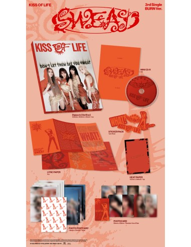 KISS OF LIFE - SWEAT [Burn Ver.]