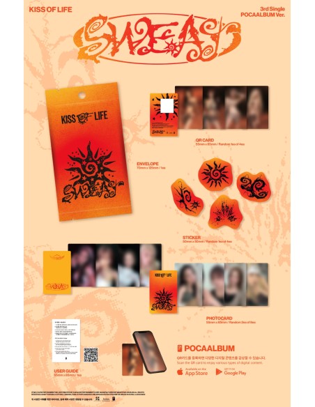 KISS OF LIFE - SWEAT [POCAALBUM Ver.]
