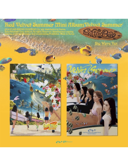 RED VELVET - Velvet Summer [Big Wave Ver. - Random Cover]