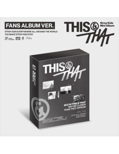Stray Kids - THIS & THAT Fans Album + 8 Photocards