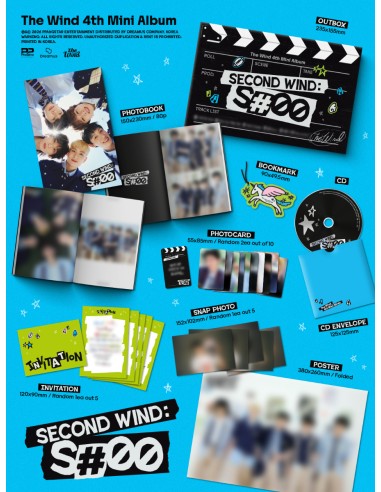 THE WIND - Second wind : S00 [Photobook Ver.]