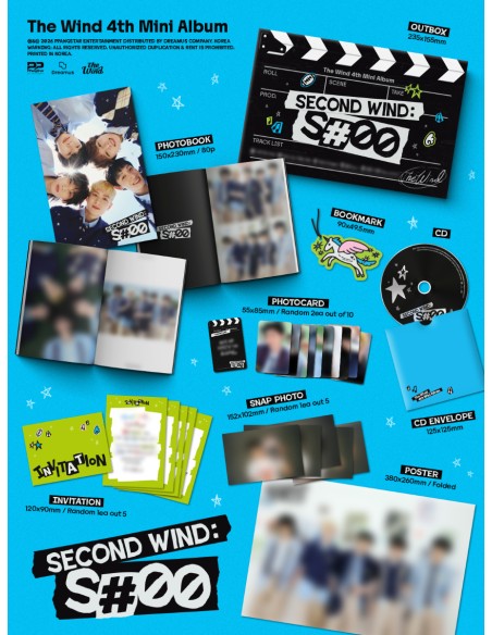 THE WIND - Second wind : S00 [Photobook Ver.]