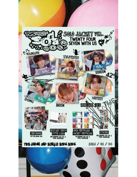 TWS - SODA SODA [Solo Jacket - JIHOON]