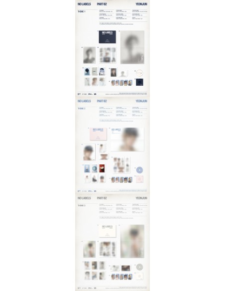 YEONJUN (TXT) - NO LABELS: PART 02 - (Standard Ver.) (3Types Random) + POB BDM