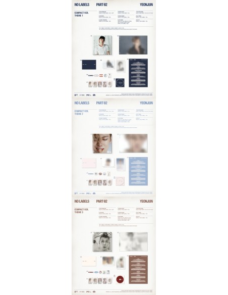 YEONJUN (TXT) - NO LABELS: PART 02 - (Compact Ver.) (3Types Random) + POB BDM