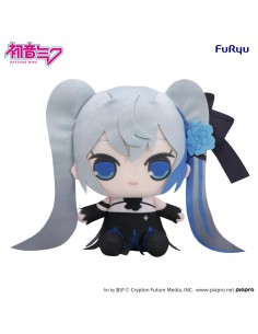 Hatsune Miku - Kyurumaru BIG Plush - (Blue Rose Ver.)