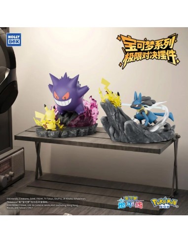 Figura Pikachu vs. Gengar 9 cm Pokémon Langbowang
