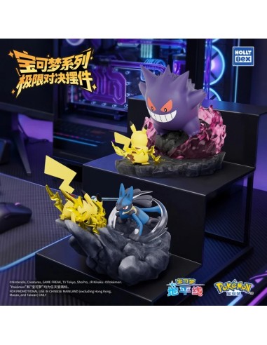 Figura Pikachu vs. Gengar 9 cm Pokémon Langbowang