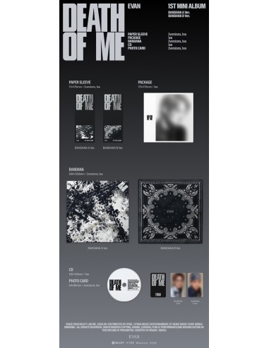 EVAN DEATH OF ME Bandana Ver. | 1 de 2 Random