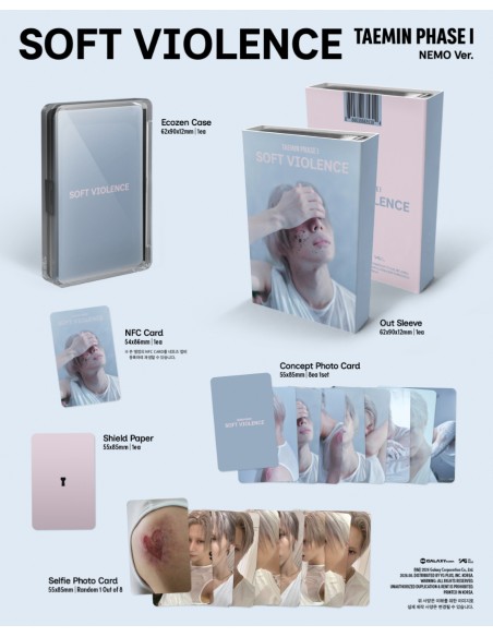 TAEMIN Soft Violence NEMO Ver. NFC | 4th Mini Album