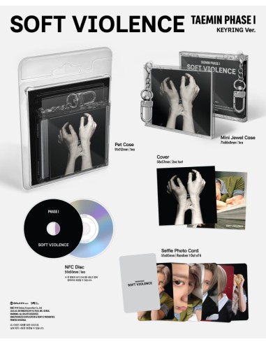 TAEMIN Soft Violence KEYRING Ver. NFC | 4th Mini Album