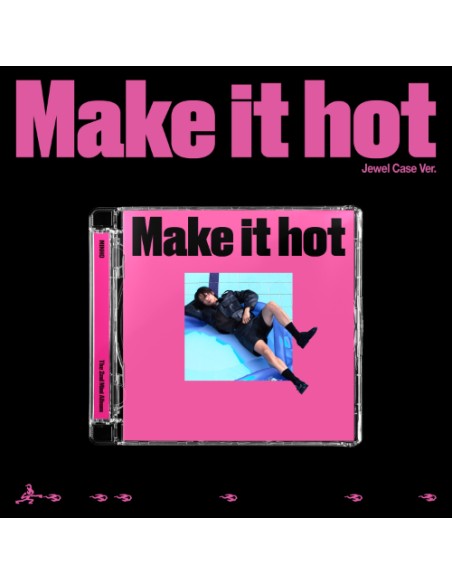 MINHO Make it hot Jewel Case | 2nd Mini Album