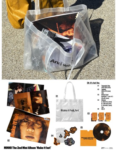 MINHO Make it hot Oh it’s hot Ver. Bag | 2nd Mini Album