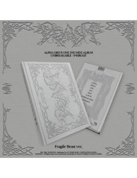 ALPHA DRIVE ONE UNBREAKABLE Fragile Beast | 2nd Mini Album