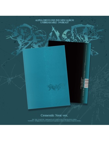 ALPHA DRIVE ONE UNBREAKABLE Cementic Nest | 2nd Mini Album
