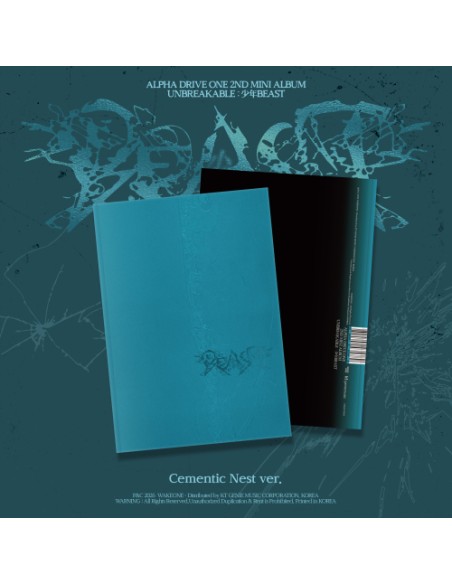 ALPHA DRIVE ONE UNBREAKABLE Cementic Nest | 2nd Mini Album