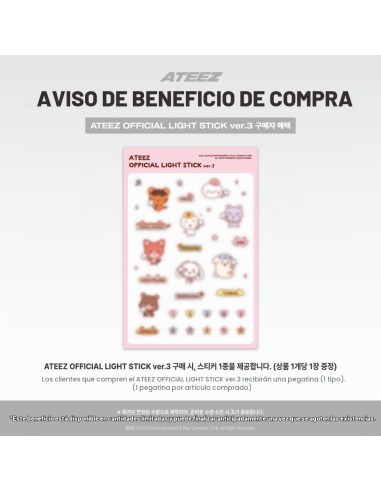 ATEEZ - Official Light Stick Version 3