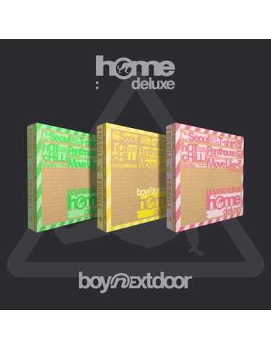 BOYNEXTDOOR - HOME: DELUXE - (Random Ver.) (3Types Random)