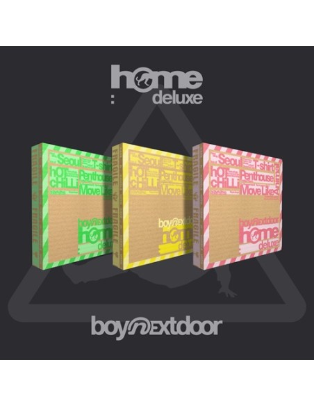 BOYNEXTDOOR - HOME: DELUXE - (Random Ver.) (3Types Random)
