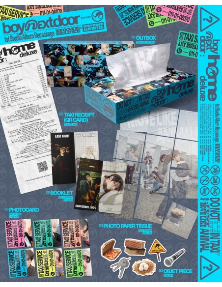 BOYNEXTDOOR - HOME: DELUXE - (Weverse Albums Ver.)