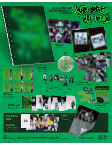 KICKFLIP - KICK OF THE WALL PT. 1 - (PHOTOBOOK Ver.)
