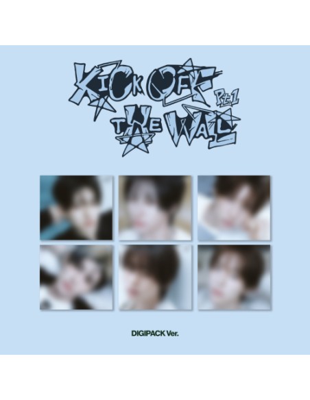 KICKFLIP - KICK OF THE WALL PT. 1 - (Digipack Ver.) (6Types Random)
