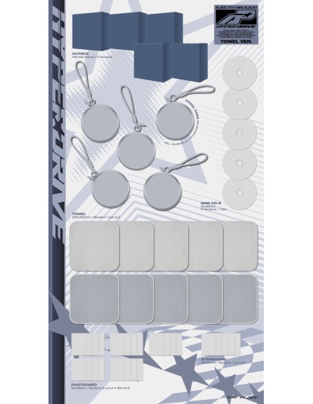 PLAVE - HYPERDRIVE - (Towel Ver.) (5Types Random)