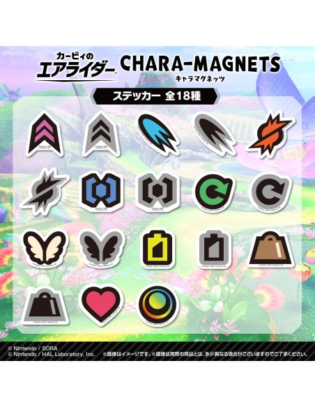 Kirby Air Riders Character Magnets & Gum