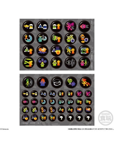 Shokugan: Splatoon 3 Linked Keychain & Gum
