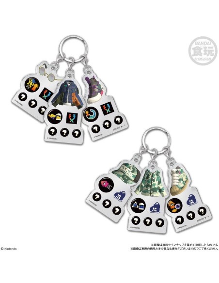 Shokugan: Splatoon 3 Linked Keychain & Gum