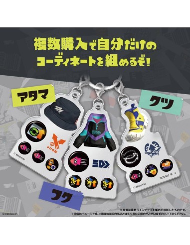 Shokugan: Splatoon 3 Linked Keychain & Gum