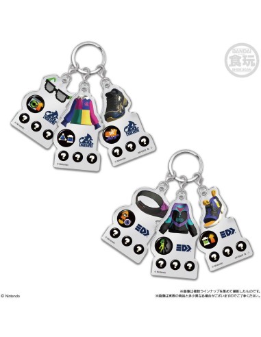 Shokugan: Splatoon 3 Linked Keychain & Gum