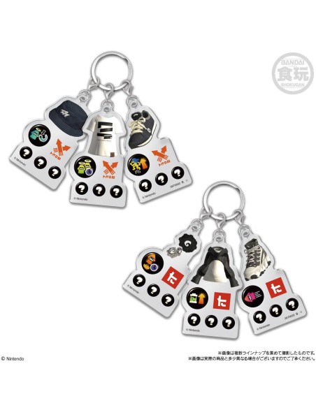 Shokugan: Splatoon 3 Linked Keychain & Gum
