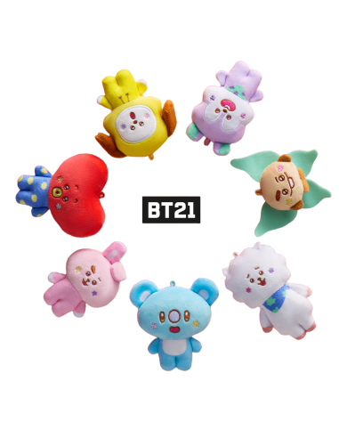 BT21 Fuwa Fuwa Mascot & Gum Vol.4 Random