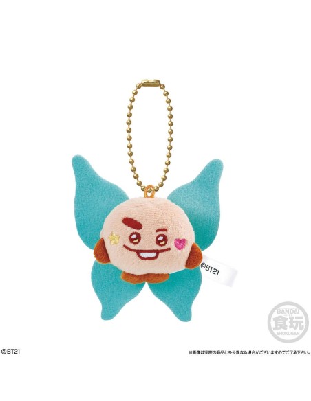 BT21 Friends Fuwa Fuwa Mascot & Gum Vol.4