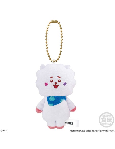 BT21 Friends Fuwa Fuwa Mascot & Gum Vol.4