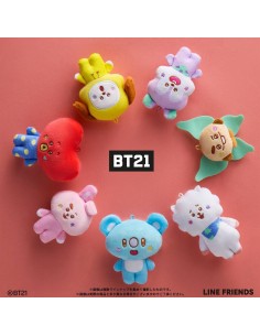 BT21 Friends Fuwa Fuwa Mascot & Gum Vol.4