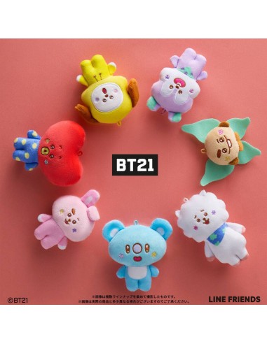 BT21 Friends Fuwa Fuwa Mascot & Gum Vol.4