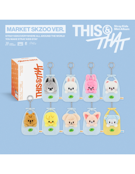 STRAY KIDS - THIS&THAT - (MARKET SKZOO Ver.) (9Types Random)