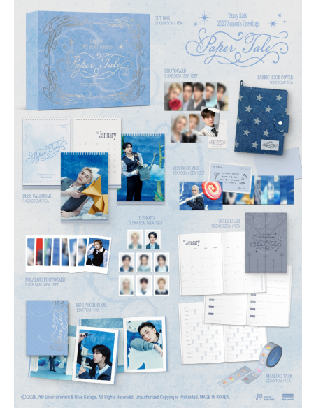 STRAY KIDS - 2027 SEASON'S GREETINGS - (PAPER TALE)