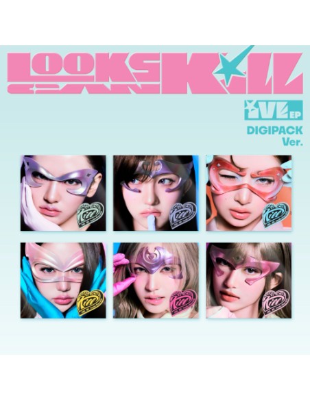 IVE - LOOKS CAN KILL - (DigiPack Ver.) (6Types Random)