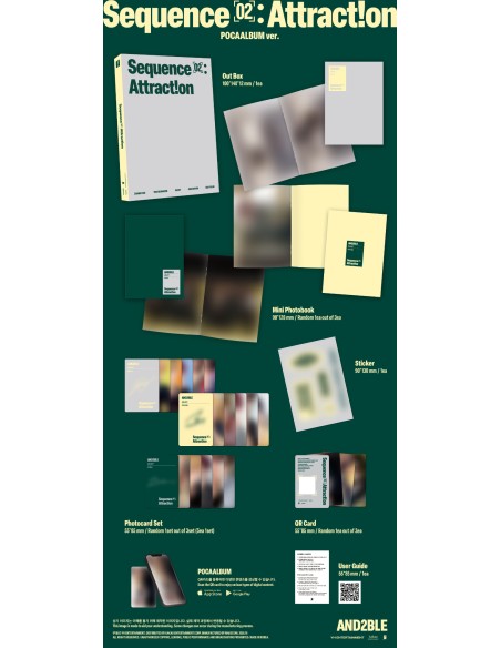 AND2BLE - SEQUENCE 02: ATTRACTION - (POCAALBUM Ver.)