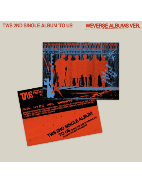 TWS - TO US - (Weverse Albums Ver.)