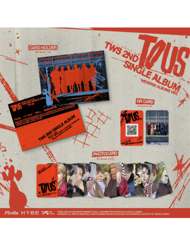 TWS - TO US - (Weverse Albums Ver.)